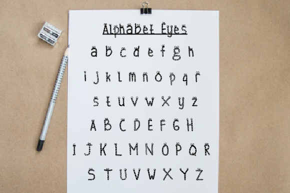 Alphabet Eyes Typeface: A Maker’s Review for Handmade Branding