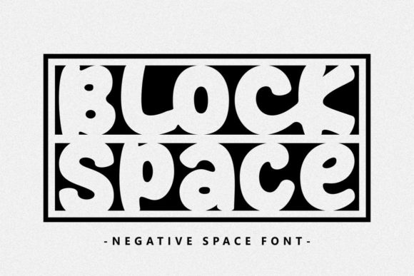 Block Space: A Modern Decorative Font for Editorial Design