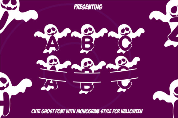 Boo Ghost: A Spooky Yet Elegant Decorative Font for Editorial Design