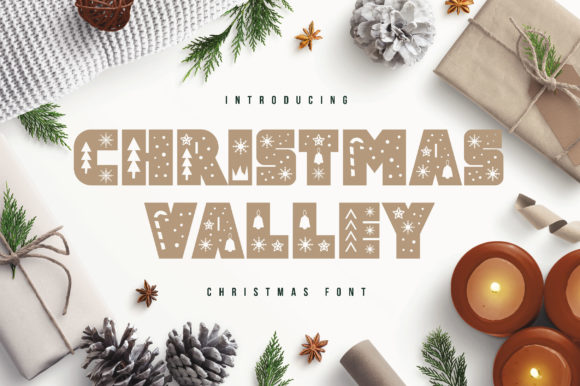 Christmas Valley: A Creative Font for Holiday Branding