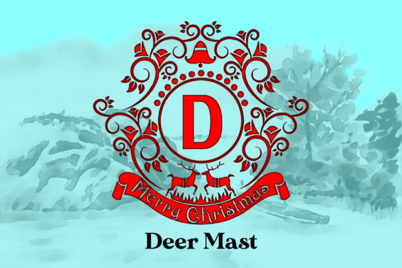 Deer Mast Typeface Review: A Festive Display Font for Holiday Brands