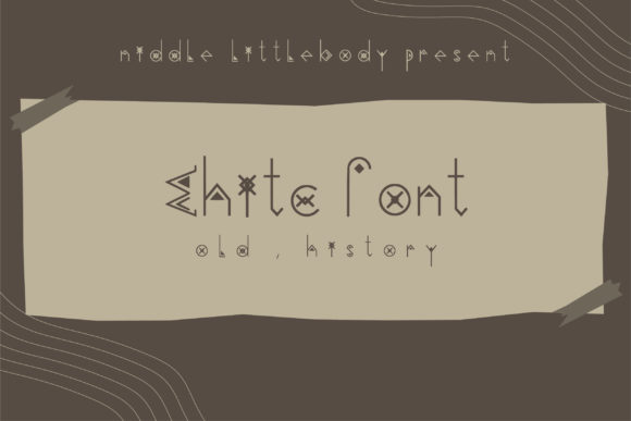 Ethic Art Typeface: A Creative Font for Authentic Brand Identity