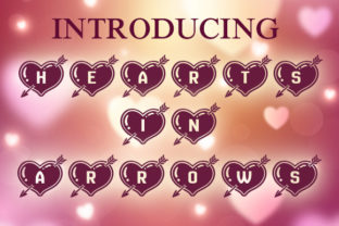 Hearts in Arrows: A Romantic Typeface for Small Business Branding