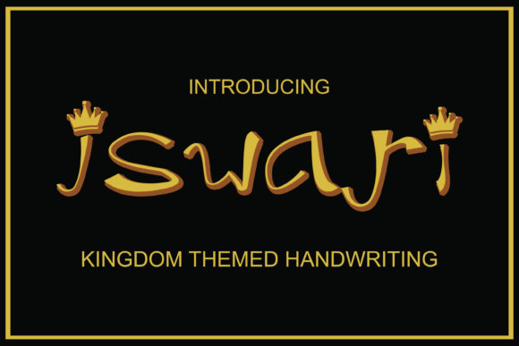 Iswari: A Quirky Decorative Font for Distinctive Web Design