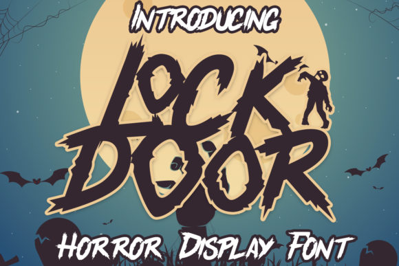 Lockdoor: A Decorative Typeface for Seasonal Craft Projects