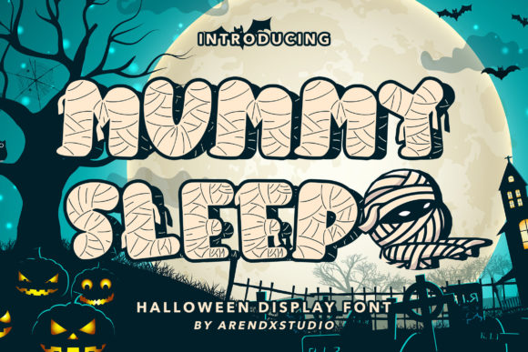 Mummy Sleep: A Spooky Typeface for Editorial Design