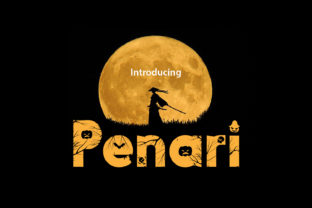 Penari: A Spooky Typeface for Editorial Design