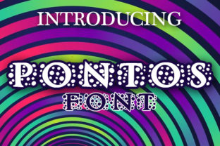 Pontos: The Decorative Typeface That Elevates Small Business Branding