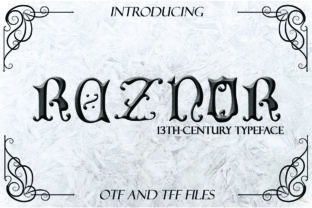 Reznor Typeface Review: A Hand-Lettered Blackletter for Modern Branding