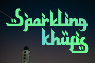 Sparkling Khufis: The Quirky Decorative Font for Standout Craft Products