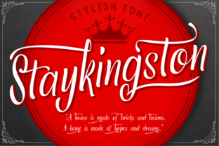 Staykingston: The Decorative Font That Elevates Small Business Branding