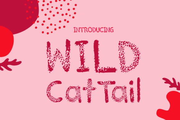 Wild Cat Tail: A Whimsical Decorative Font for Bold Branding
