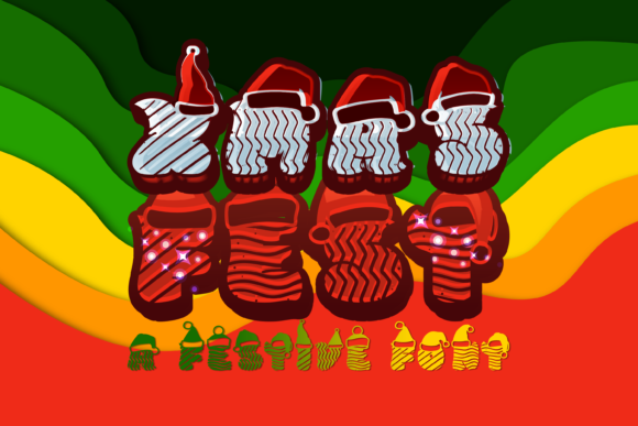 Xmas Fest Typeface: A Creative Font for Seasonal Campaigns